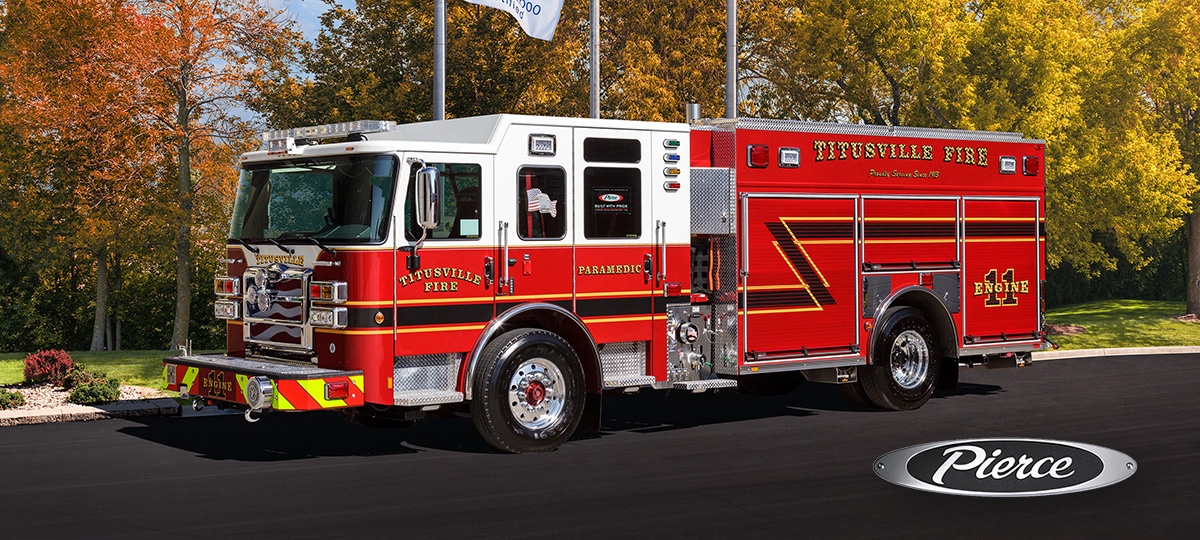 Titusville Fire Department Pumper
